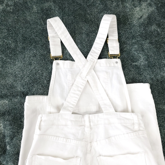 REVOLVE x WeWoreWhat Basic white overalls - Picture 3 of 13
